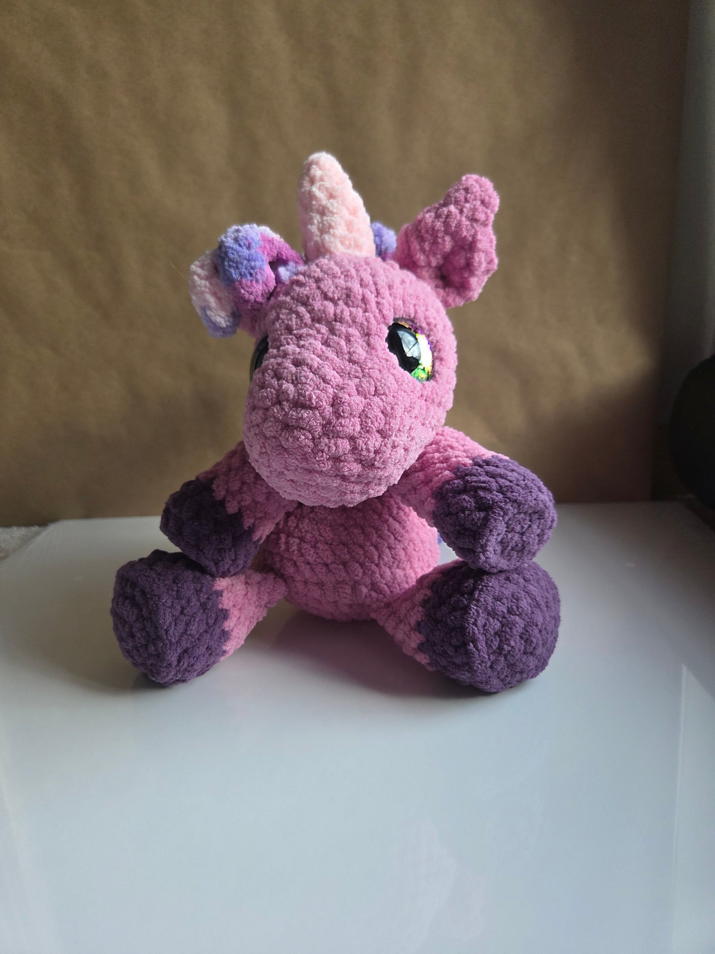 Splooting unicorn