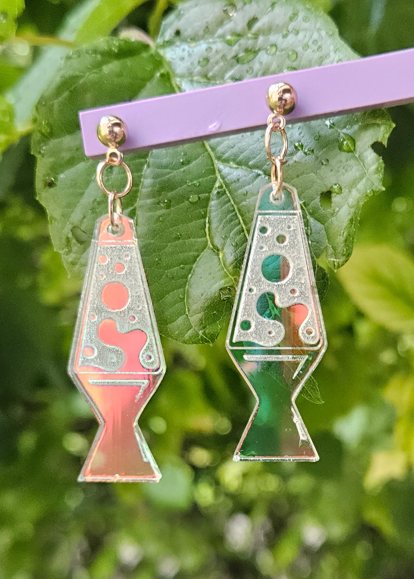 Lava Lamp Earrings