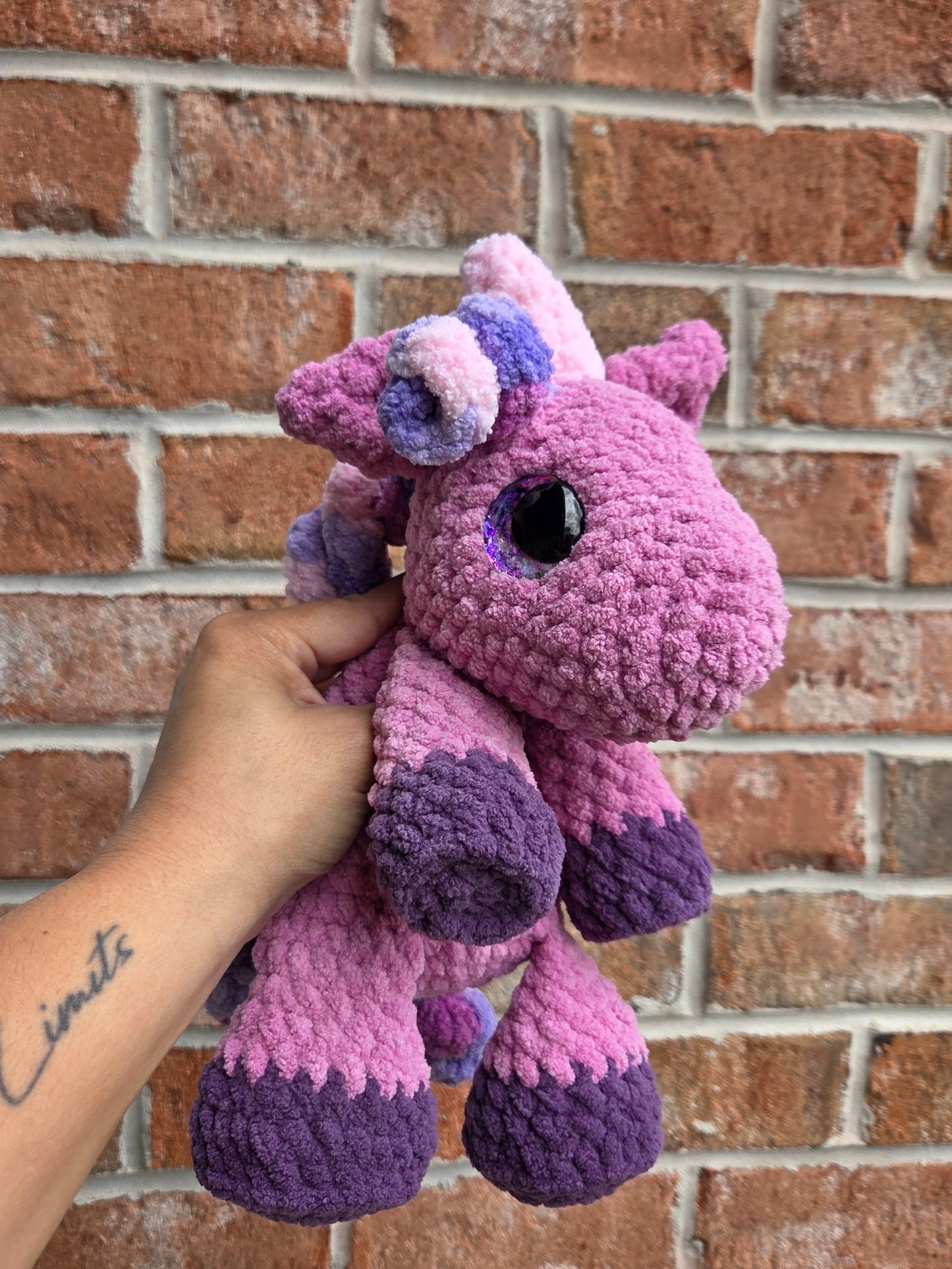 Splooting unicorn