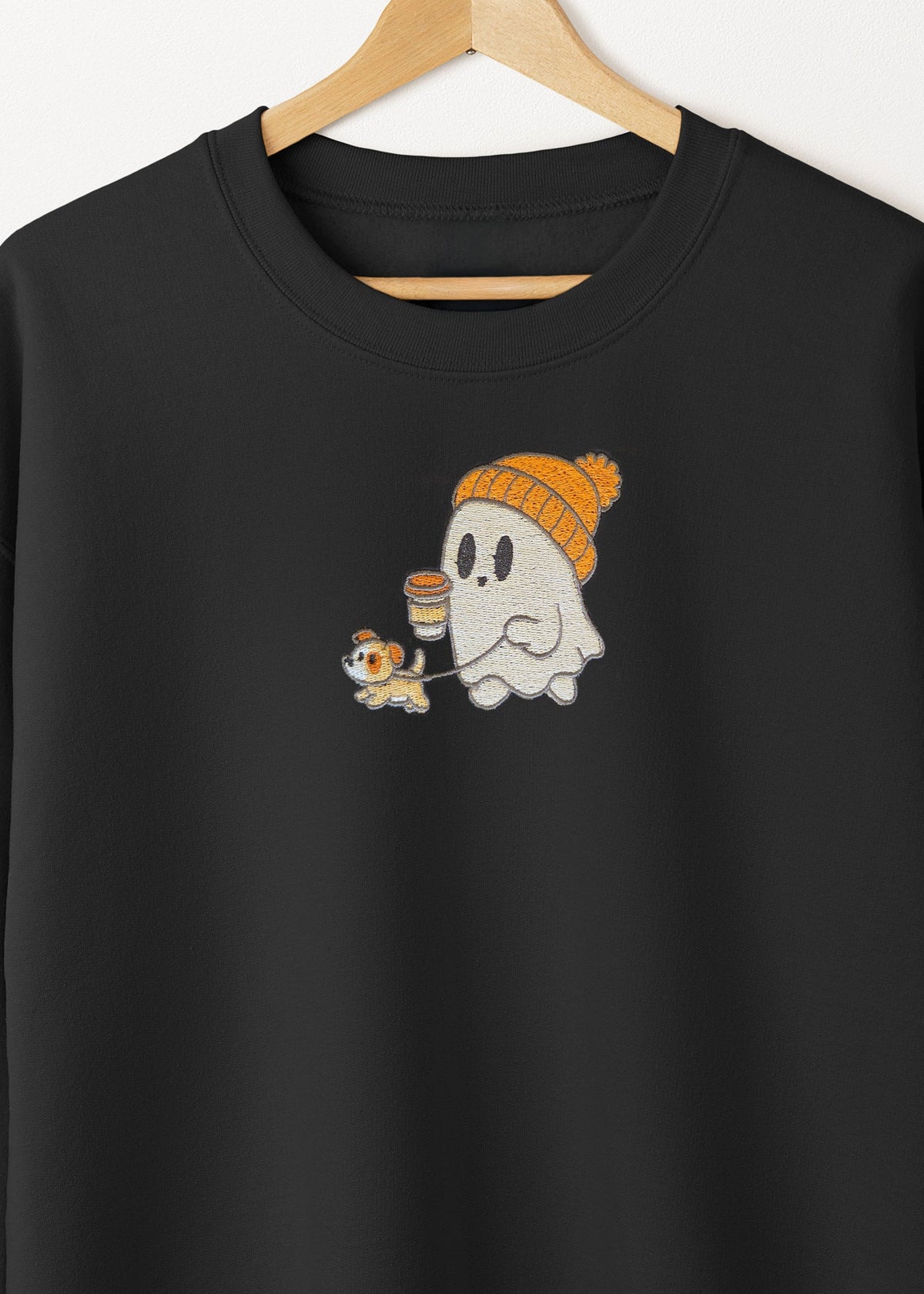 Ghost Walking Dog Sweater