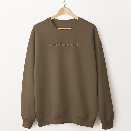 Overstimulated Embroidered Sweater