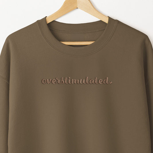 Overstimulated Embroidered Sweater