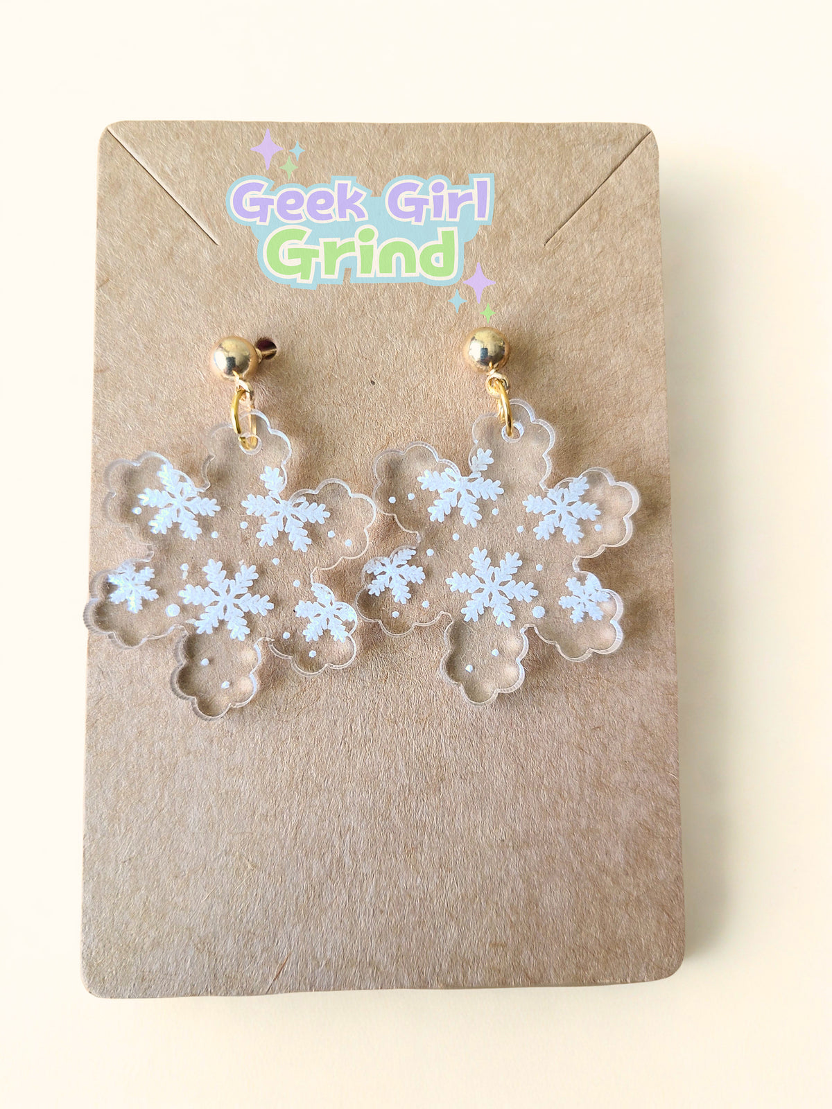 Snowflake Earrings