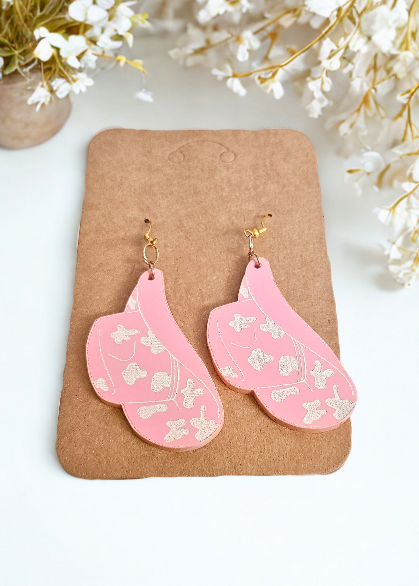 Cowgirl Hat Earrings