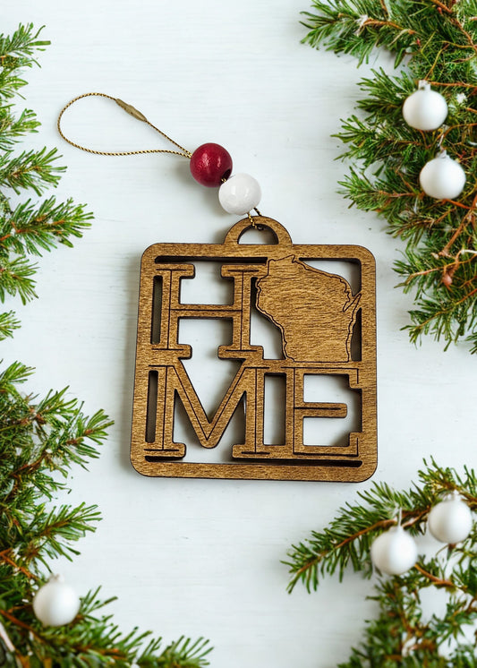 Home - Wisconsin State Ornament