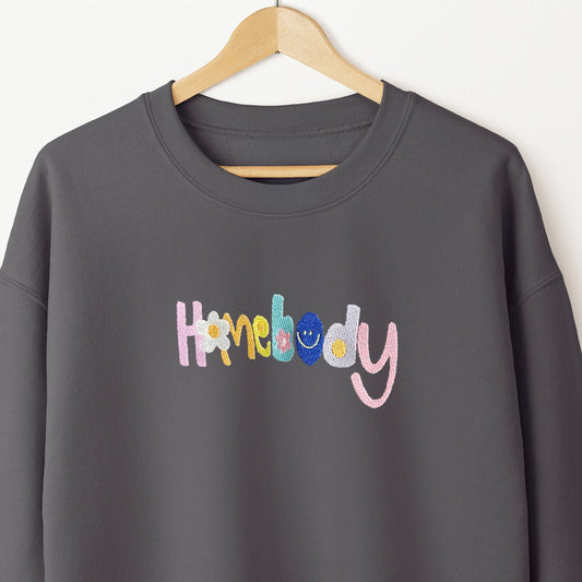 Homebody Embroidered Sweater